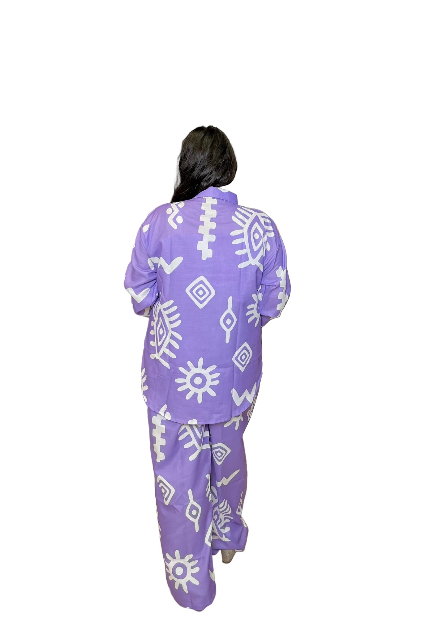 Lilac Cotton Co ord set