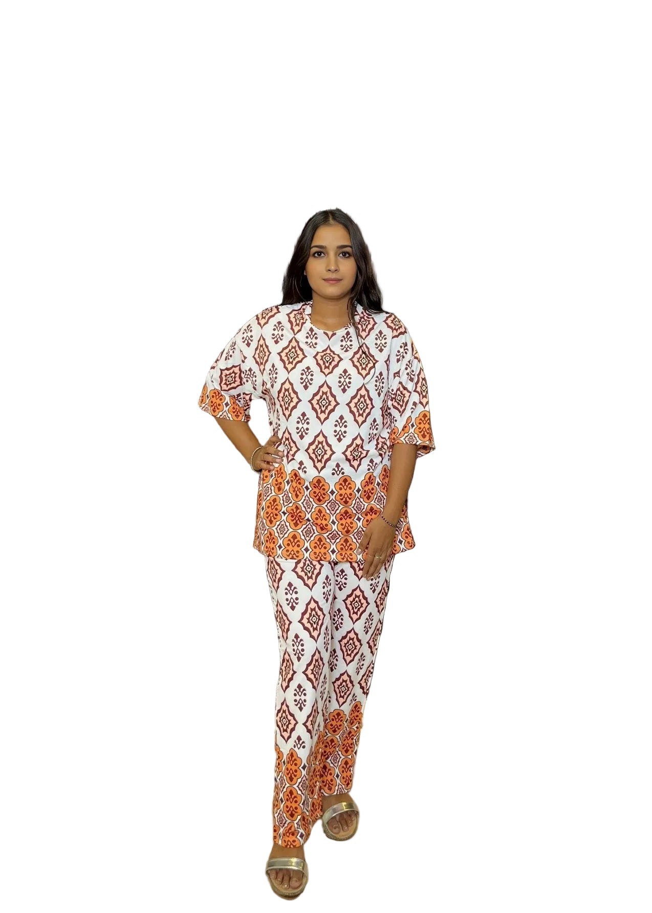 Amber Garden Elegance Coord Set