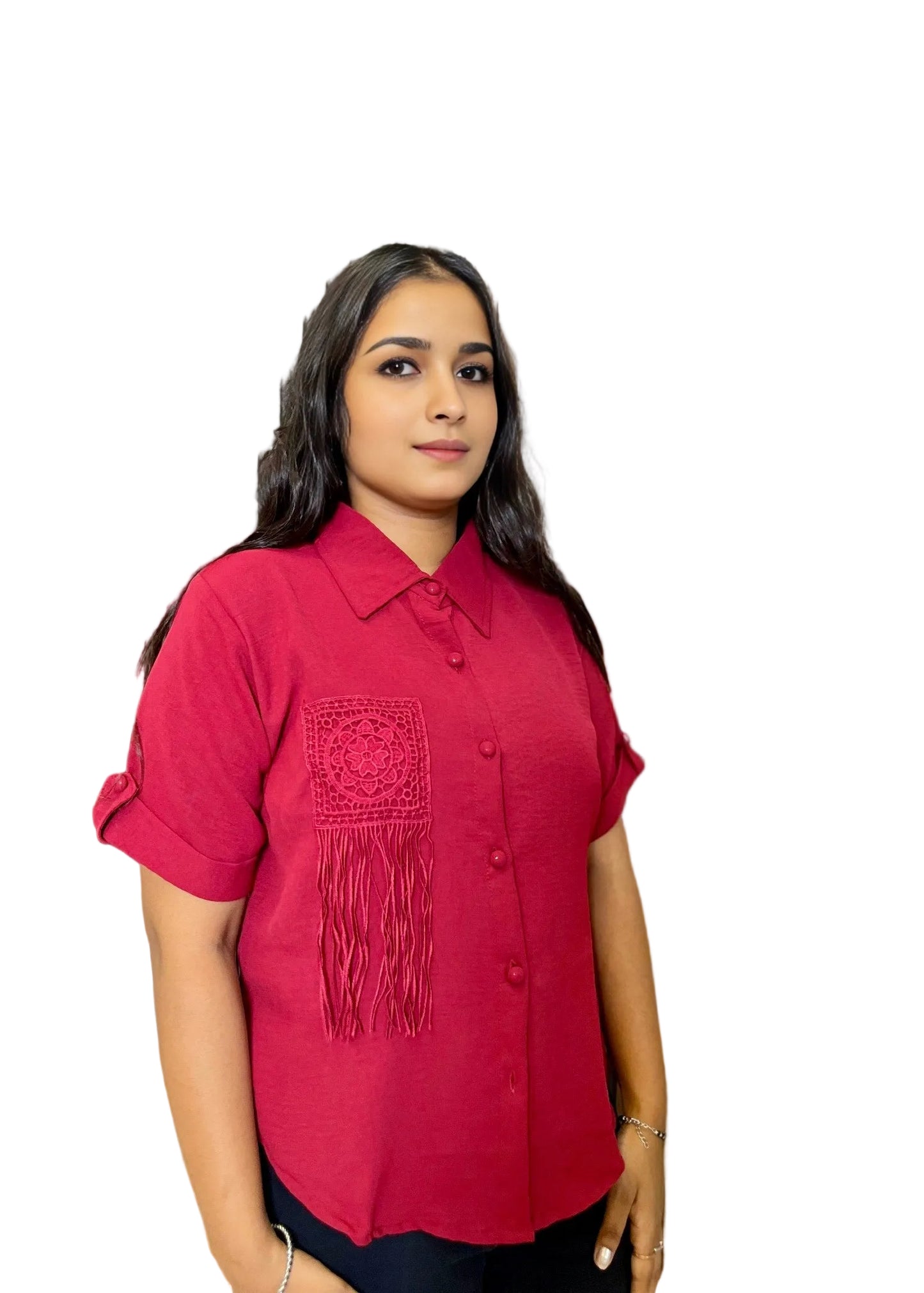Red Velvet Shirt