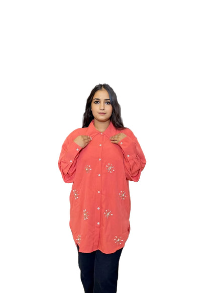 Embellished Rustic Shirt
