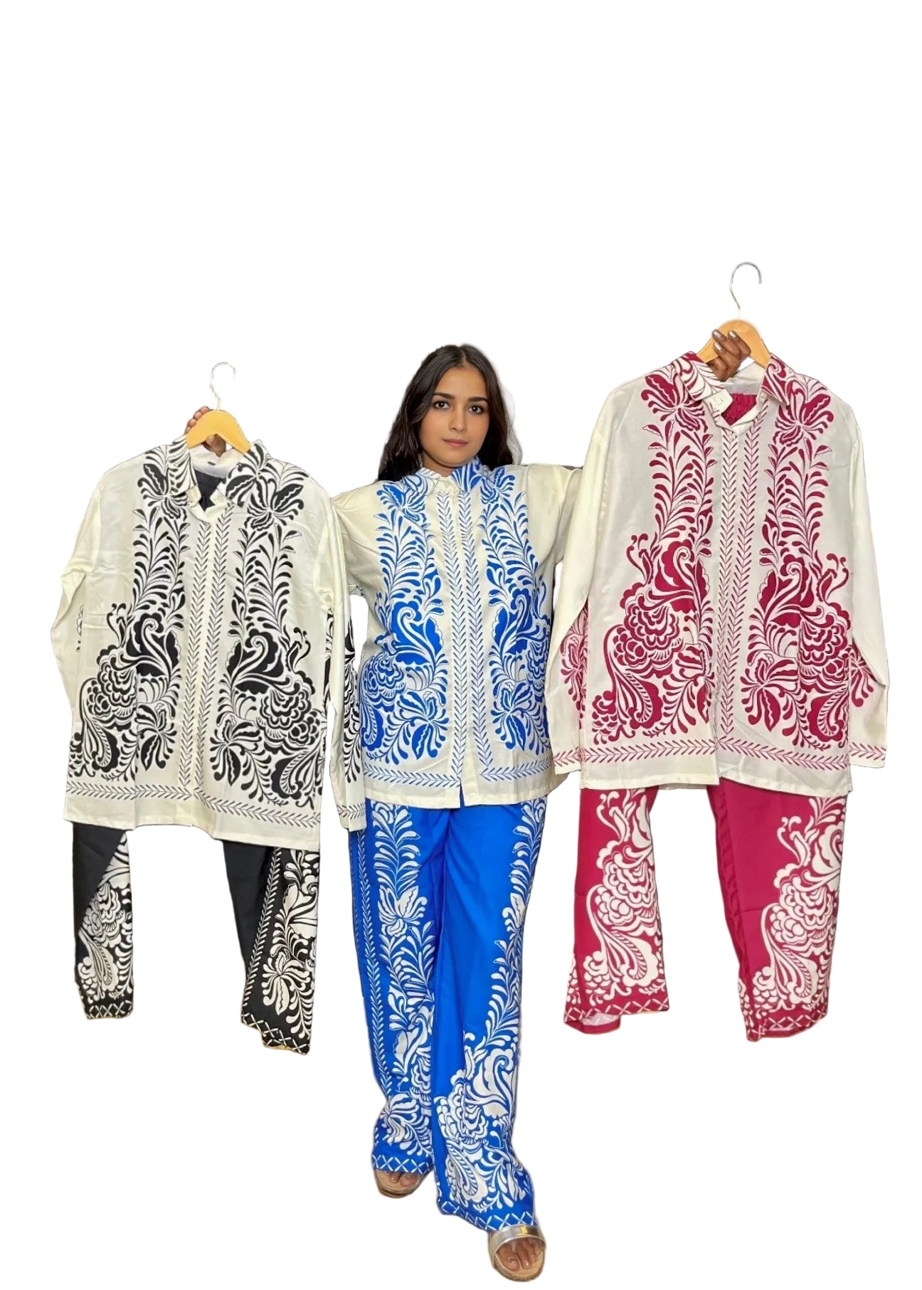 Dramatic Duality B&W Cotton Co-ord Set