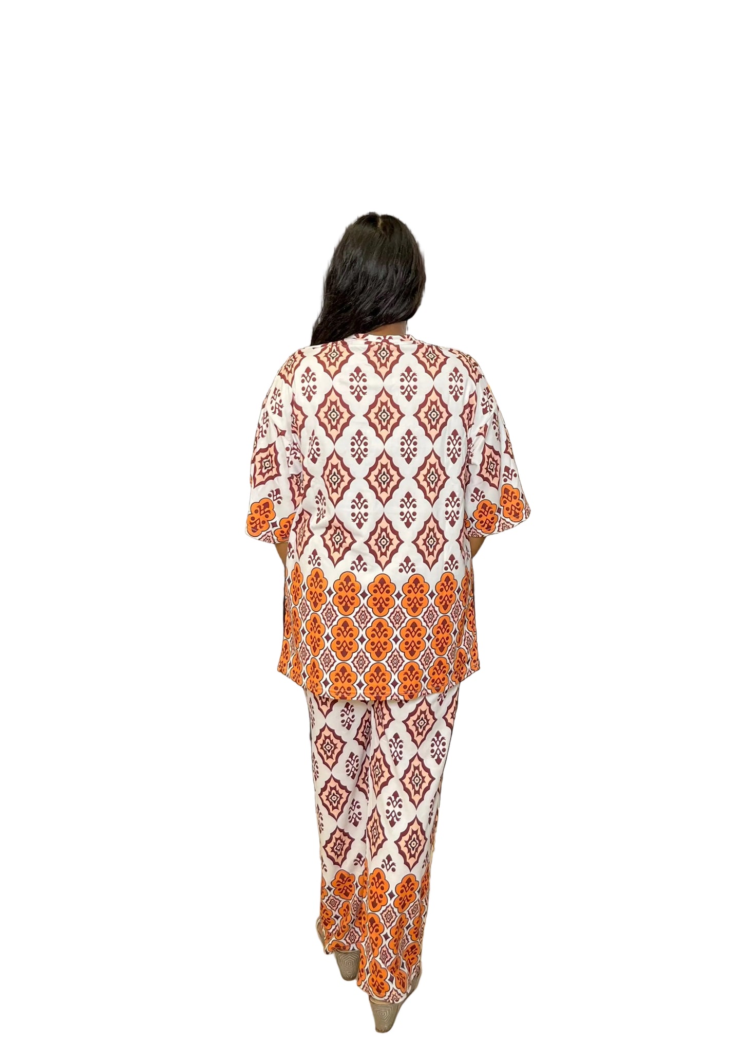 Amber Garden Elegance Coord Set