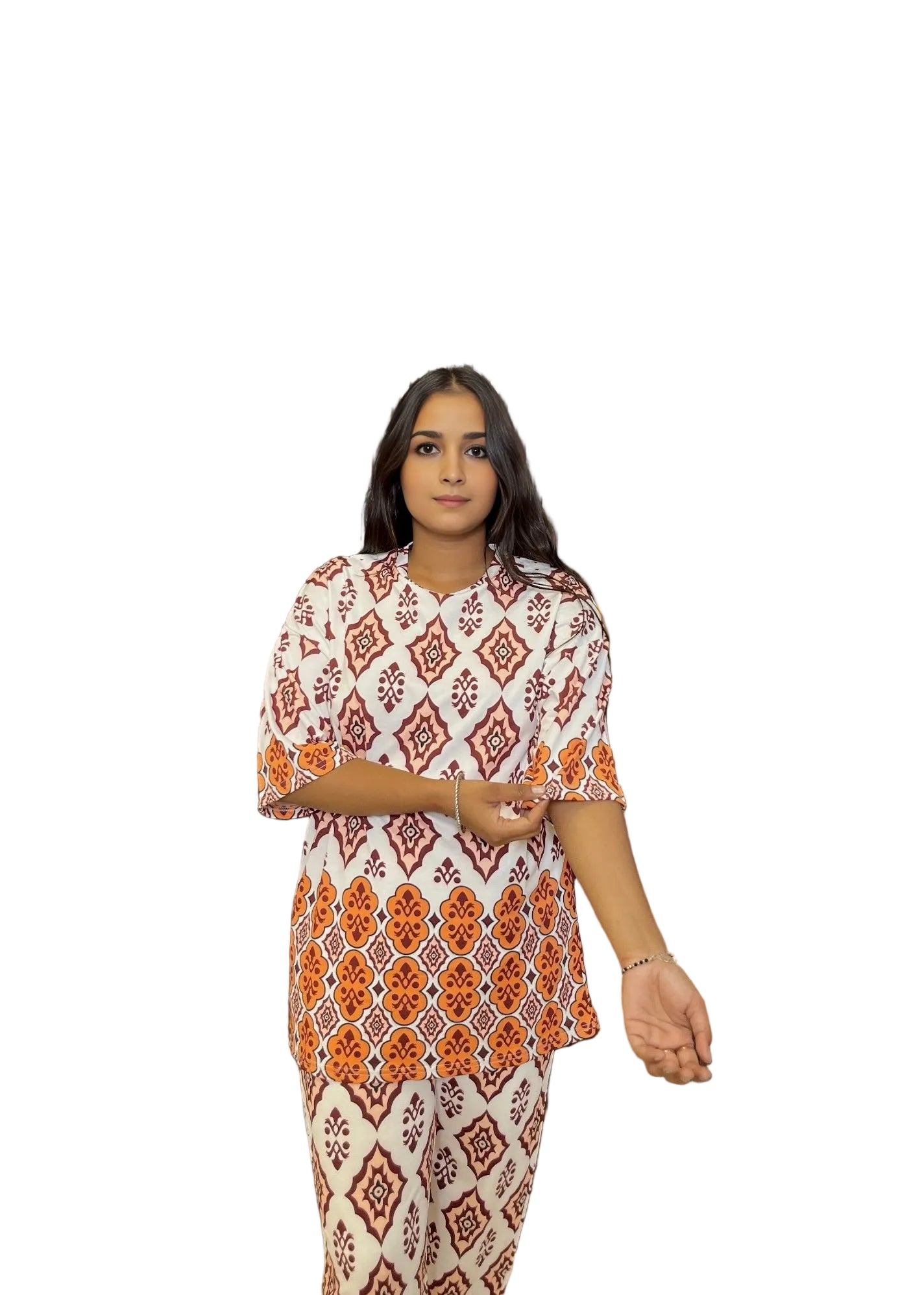 Amber Garden Elegance Coord Set